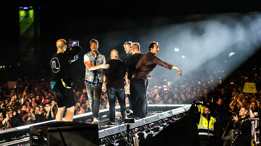 Die Fans in Treuchtlingen haben die Band gebührend gefeiert © BAYERN 3